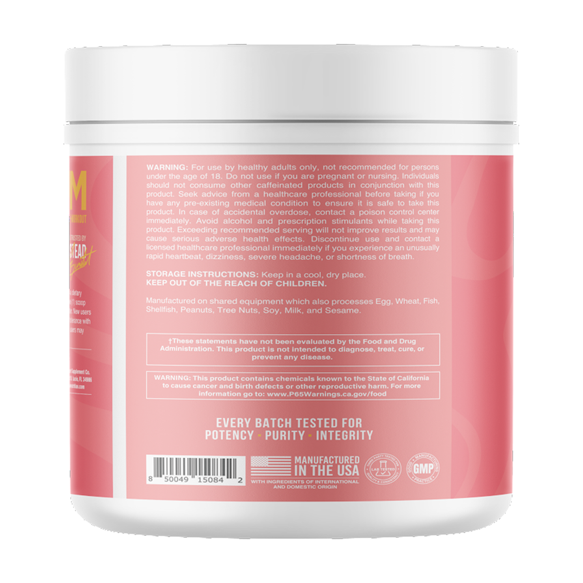 RAW Essential Pre-workout - Produktansicht 10