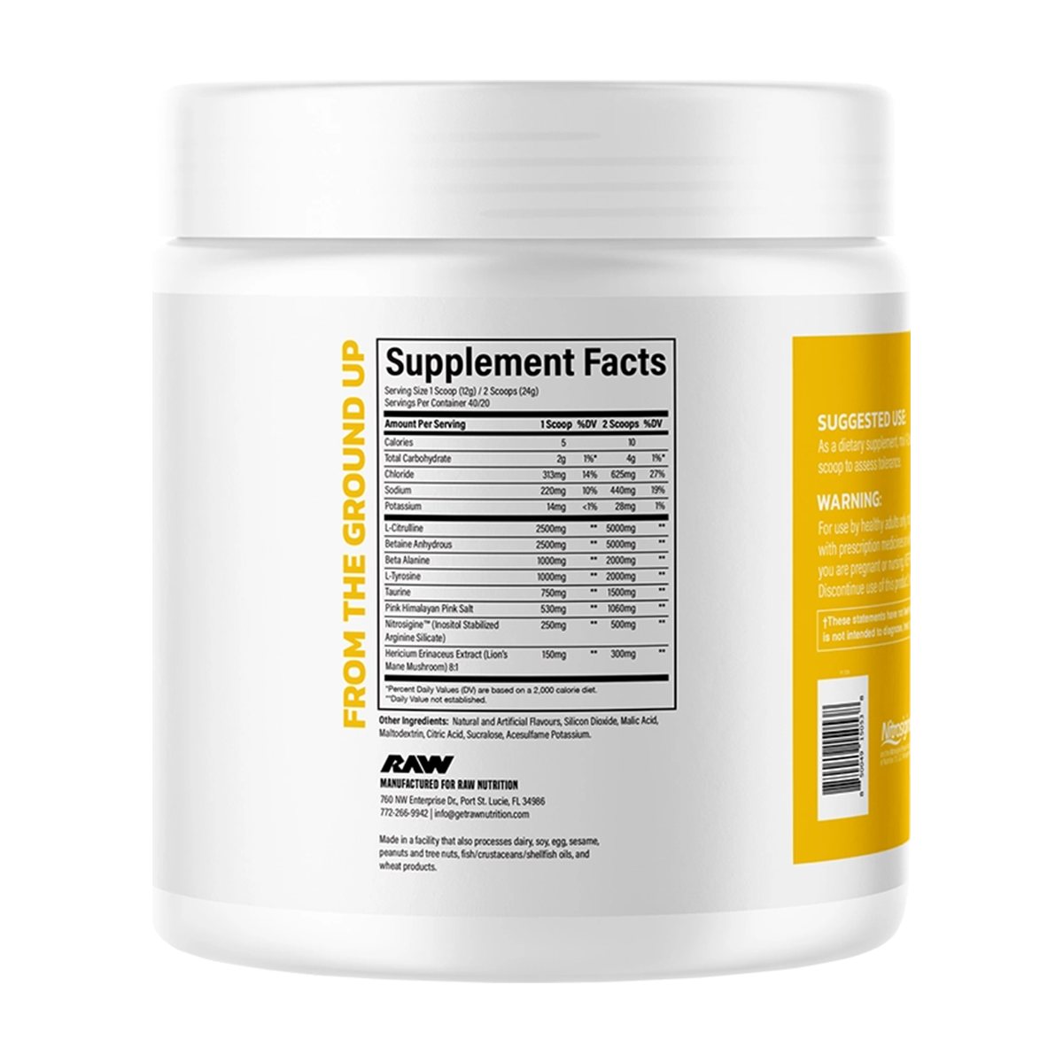 RAW Pump Non-Stim Pre-workout - Produktansicht 5