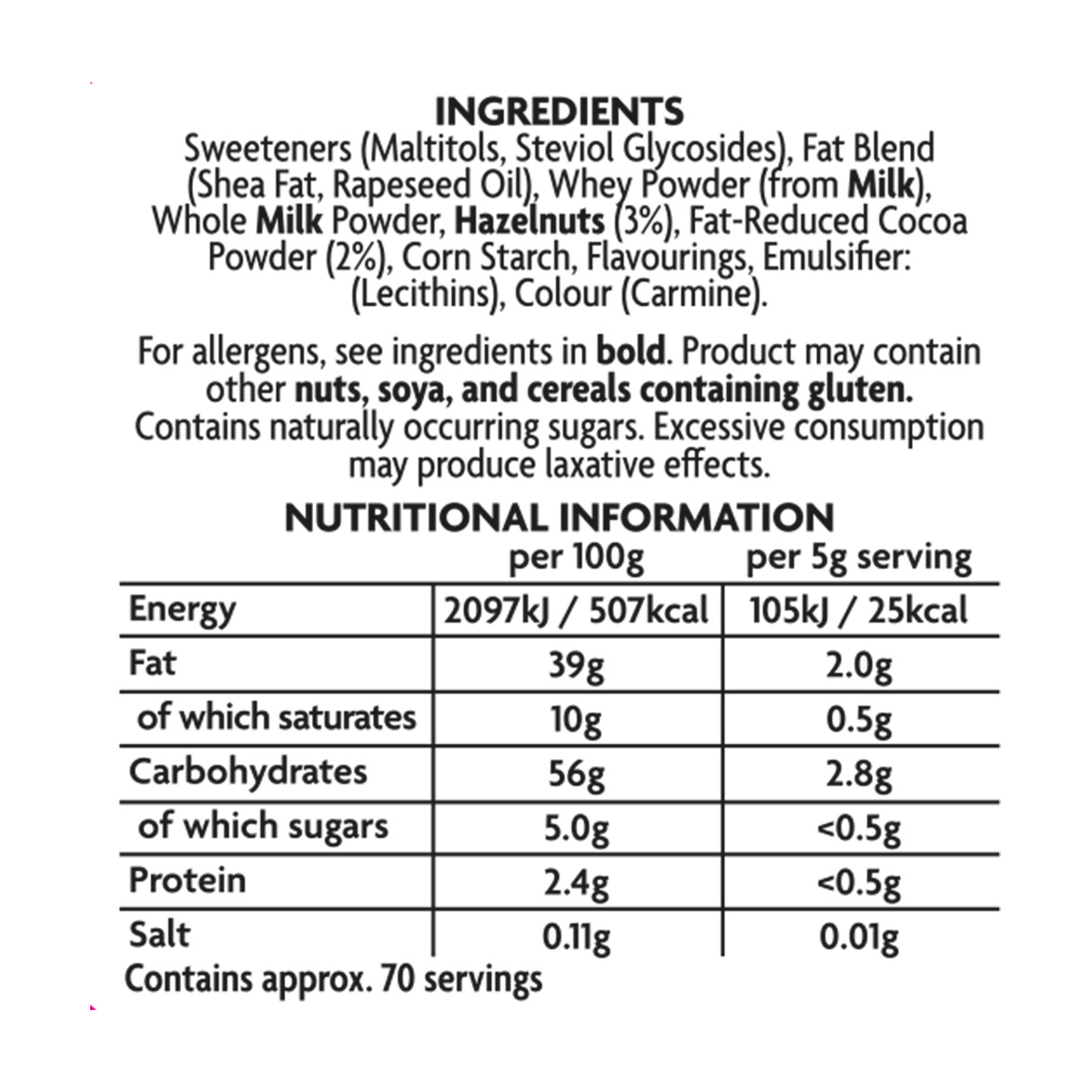 The Skinny Food Co Chocaholic Spread - Product view 6