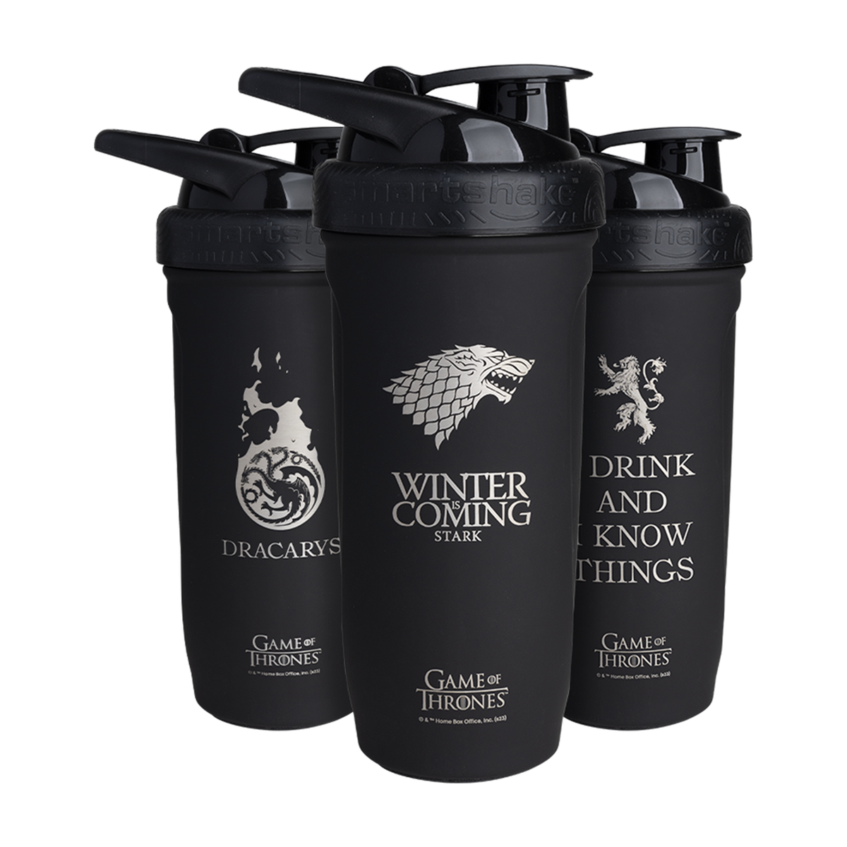 Smartshake Game Of Thrones Reforce Stainless Steel - 900 ml