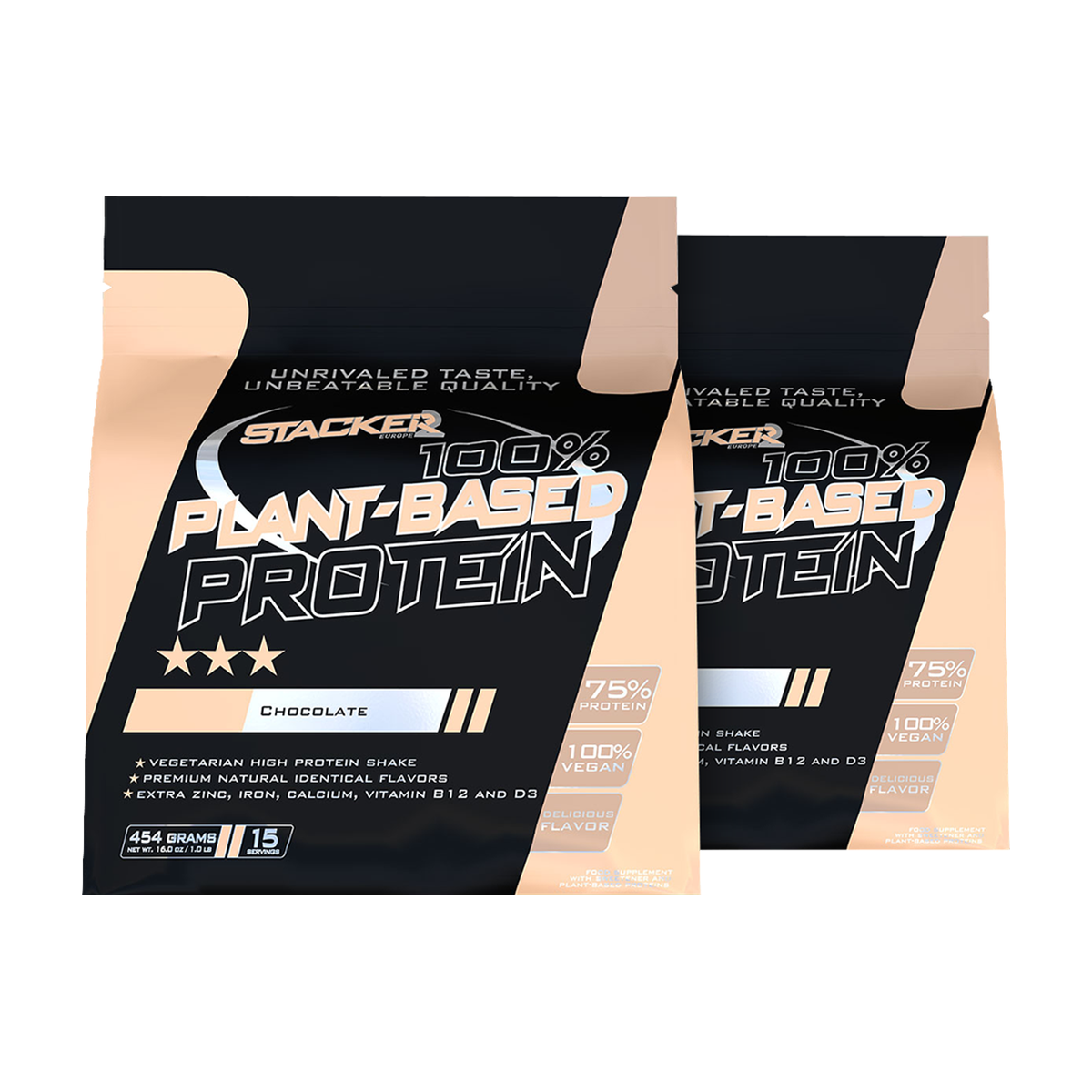 Stacker2 100% Plant Based Protein - 454 g