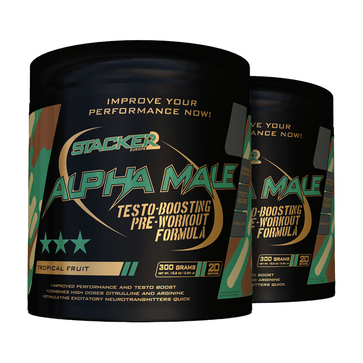 Stacker2 Alpha Male - 300 g
