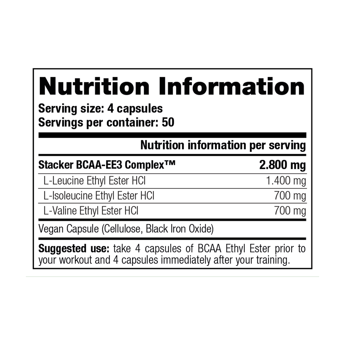 Stacker2 BCAA Ethyl Ester - Produktansicht 2