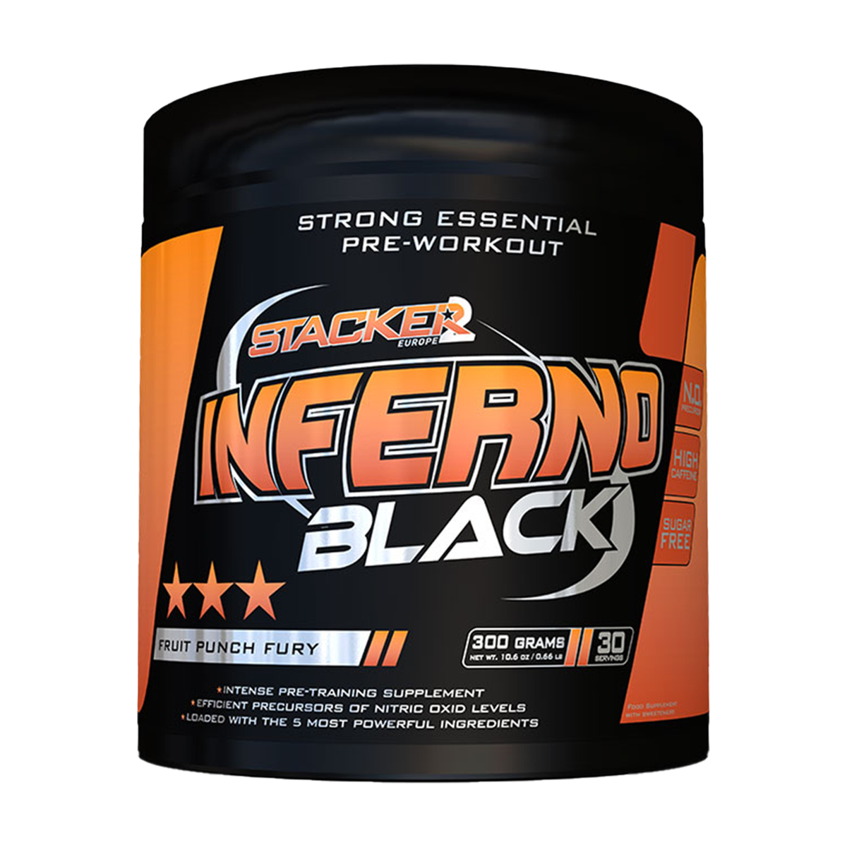 Stacker2 Inferno Black - 300 g