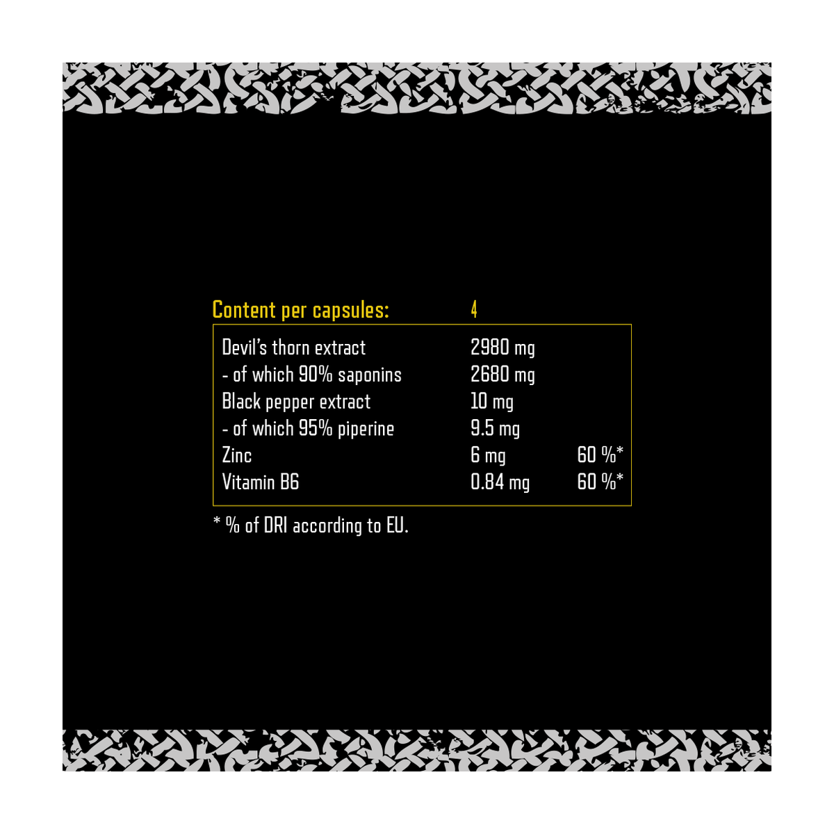 Viking Power Devil's Thorn Testo Booster - Produktansicht 2