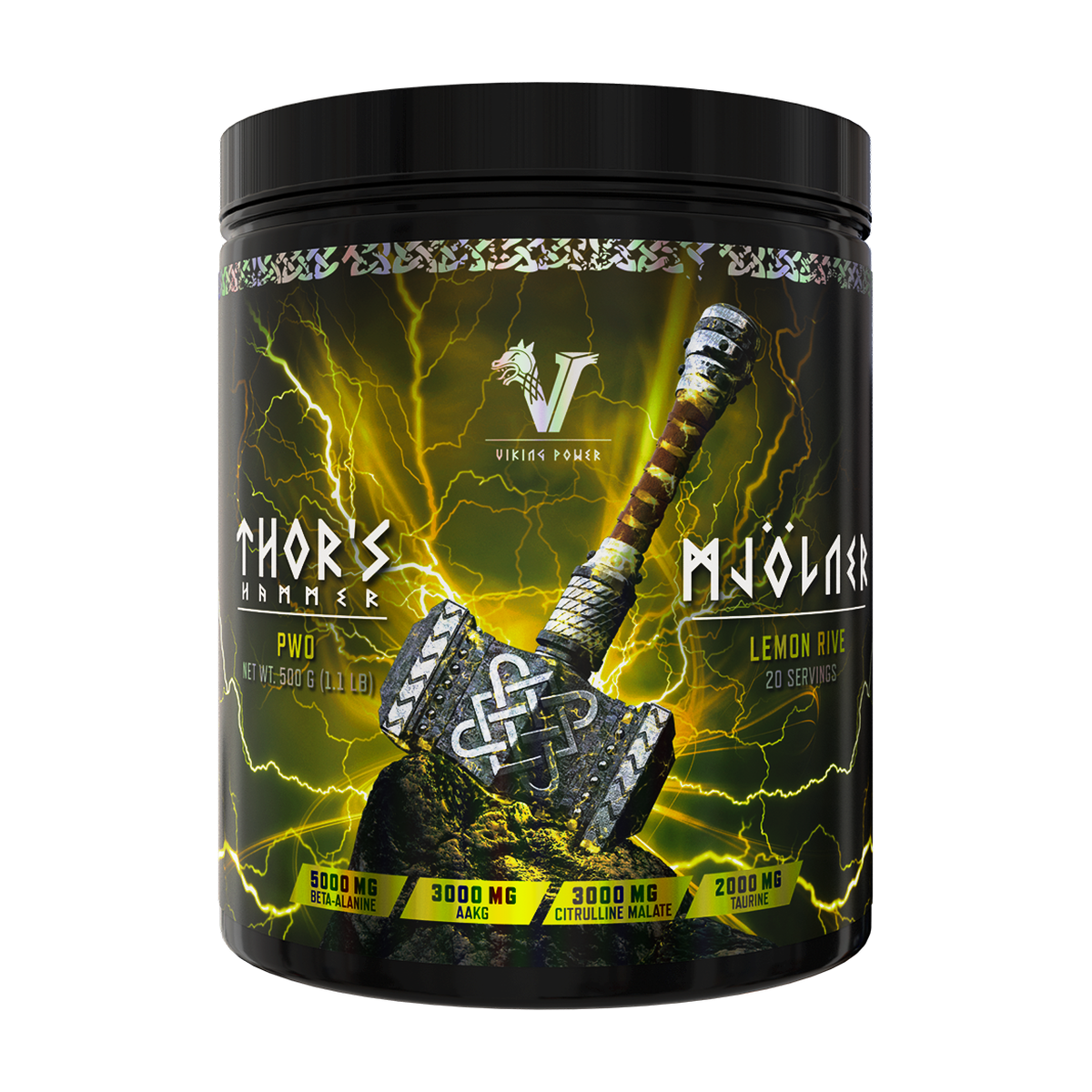 Viking Power Thor's Hammer Pre-workout - 500 g