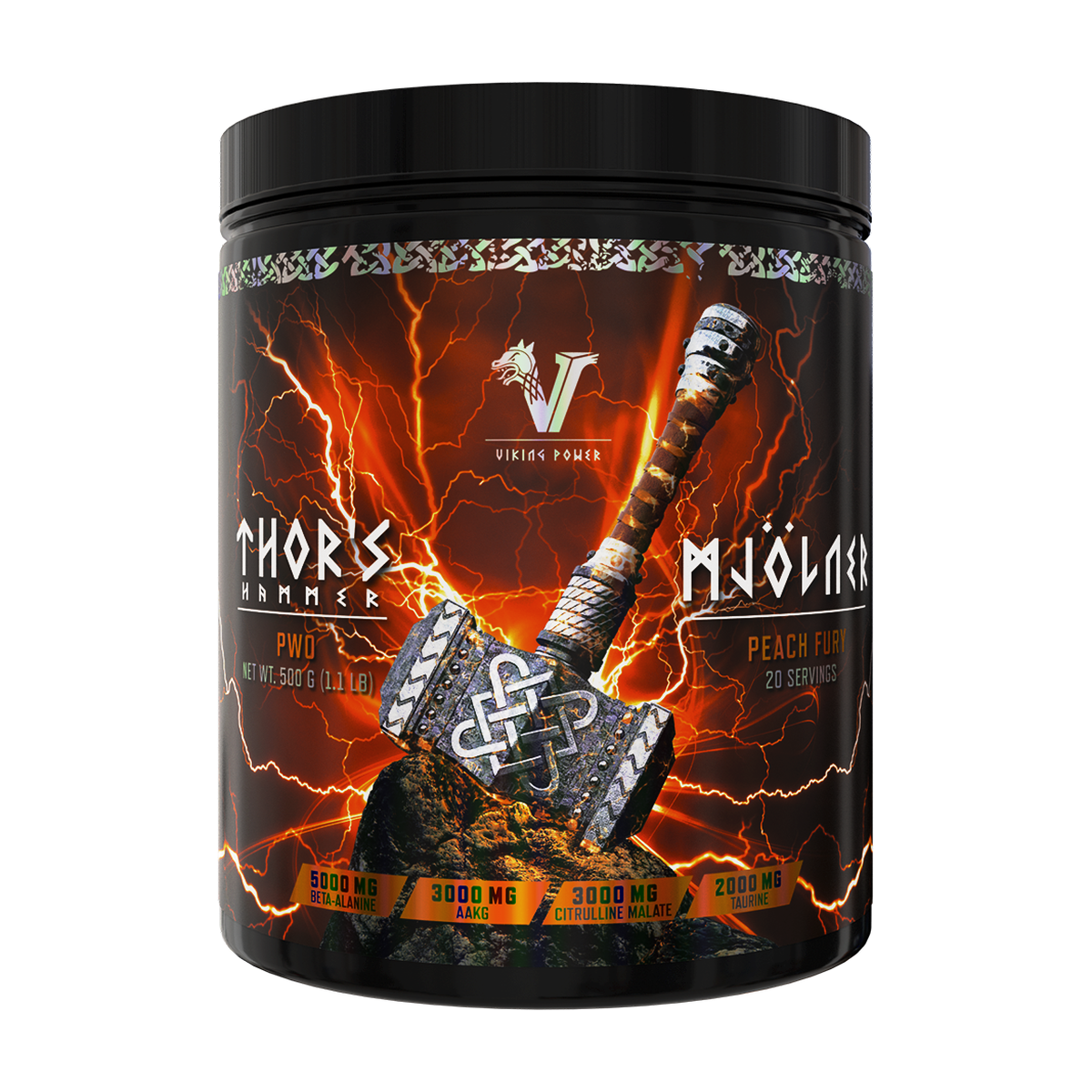Viking Power Thor's Hammer Pre-workout - Product view 4