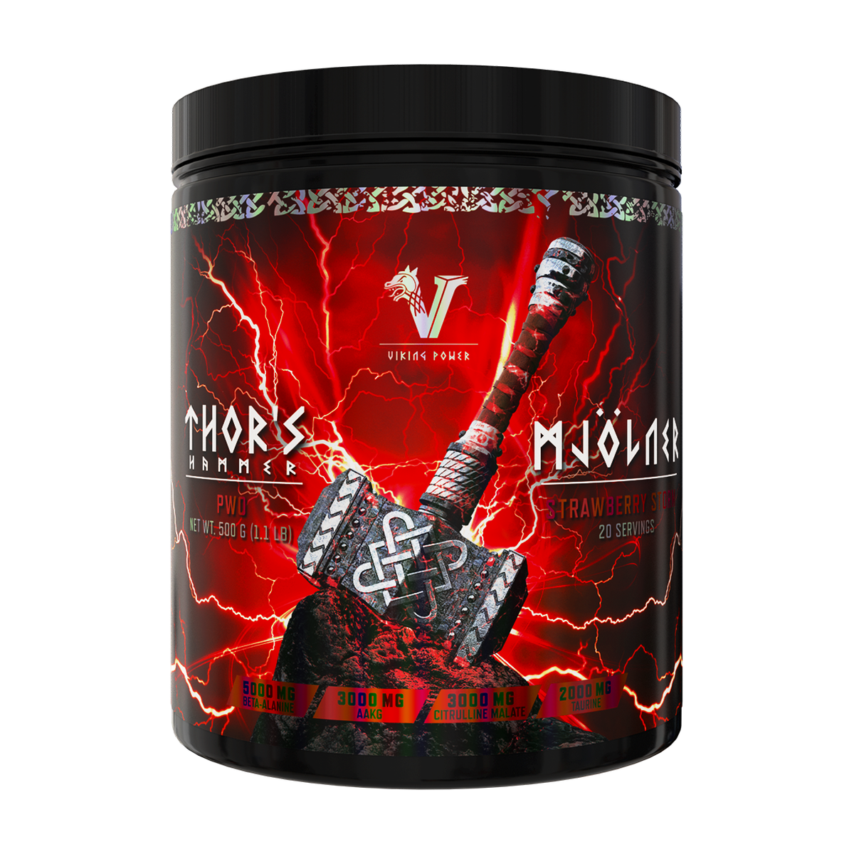 Viking Power Thor's Hammer Pre-workout - Product view 6