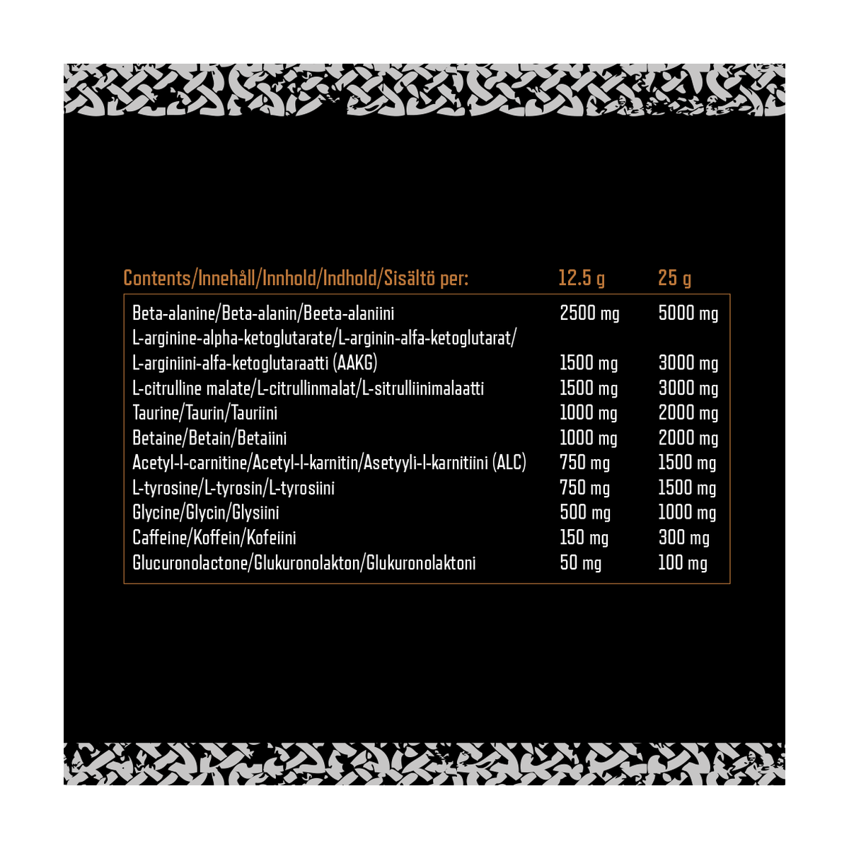 Viking Power Thor's Hammer Pre-workout - Product view 7