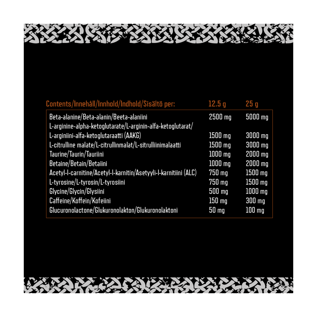 Viking Power Thor's Hammer Pre-workout - Product view 9