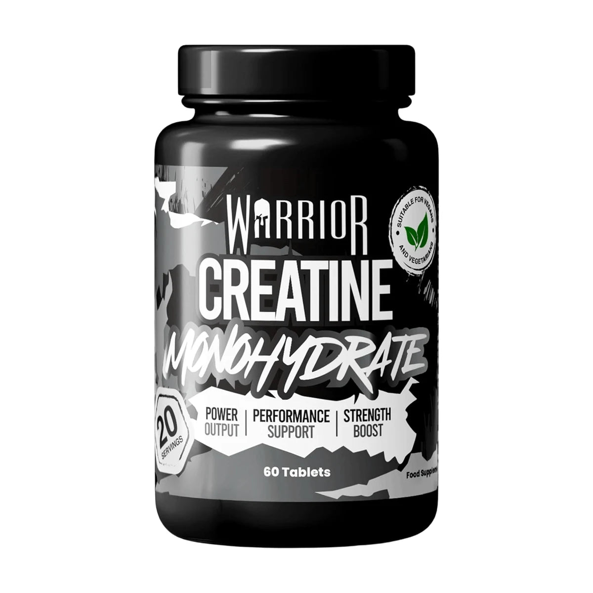 Warrior Creatine Monohydrate Tabletten - 60 tabs