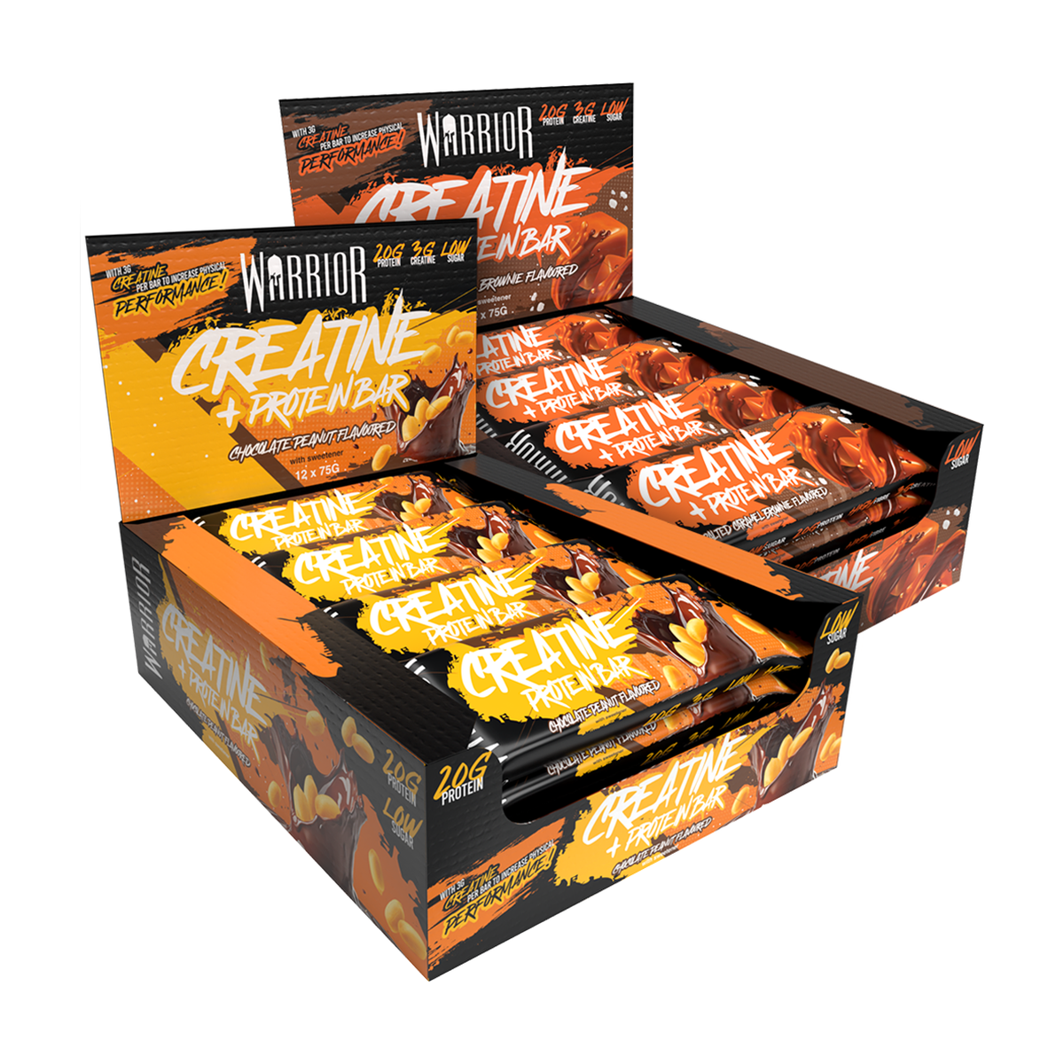 Warrior Creatine Bar - 12 x 75 g