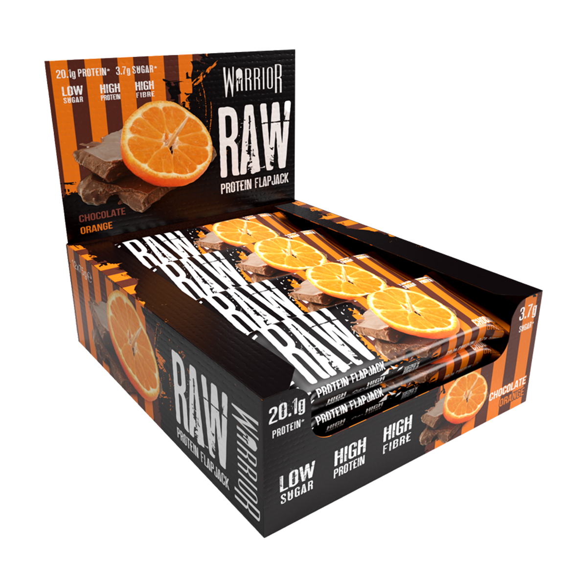 Warrior Raw Protein Flapjack - Product view 4