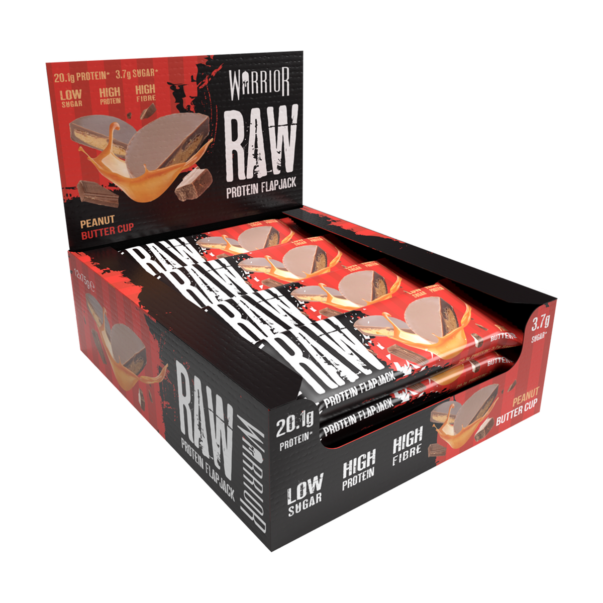 Warrior Raw Protein Flapjack - Product view 7