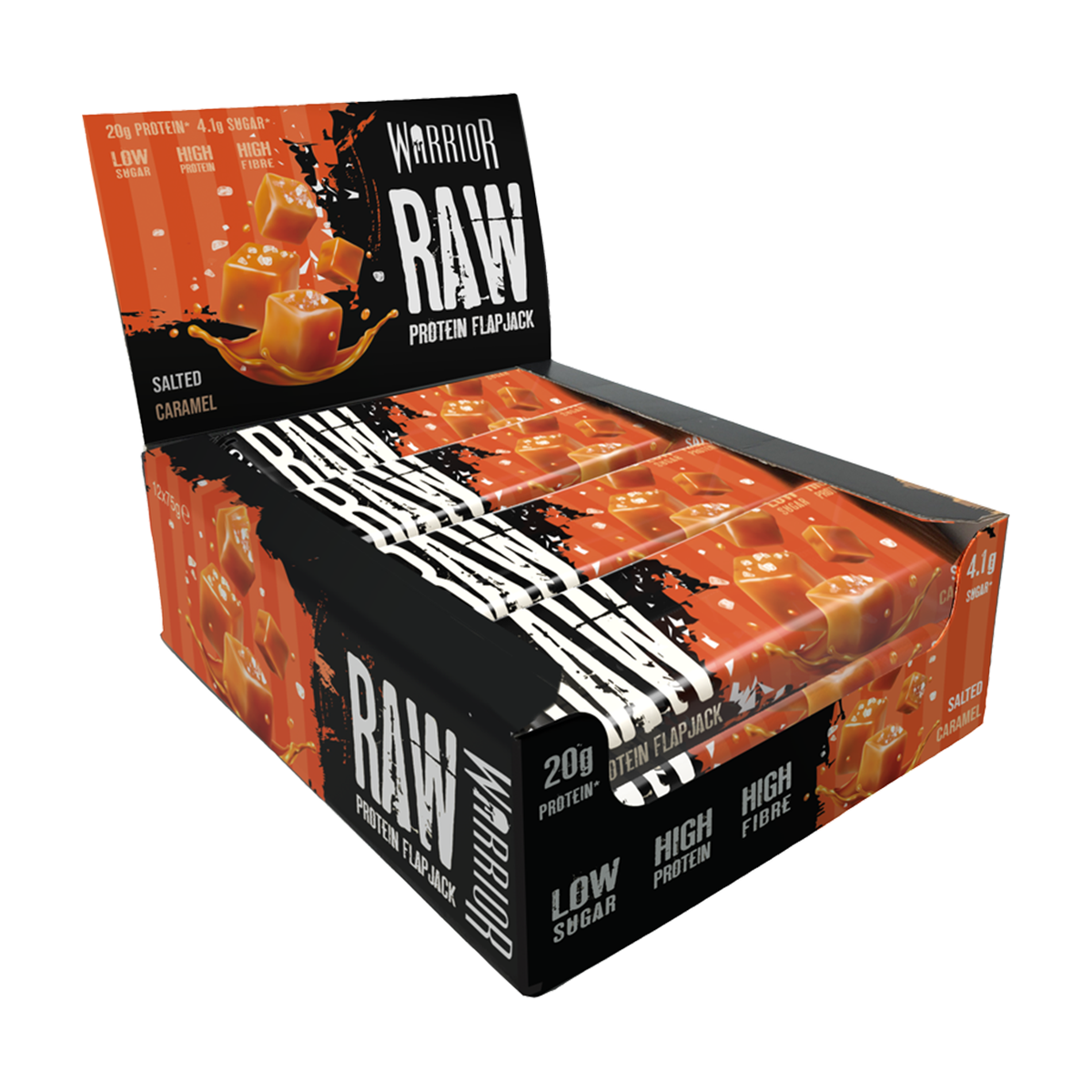 Warrior Raw Protein Flapjack - Product view 9