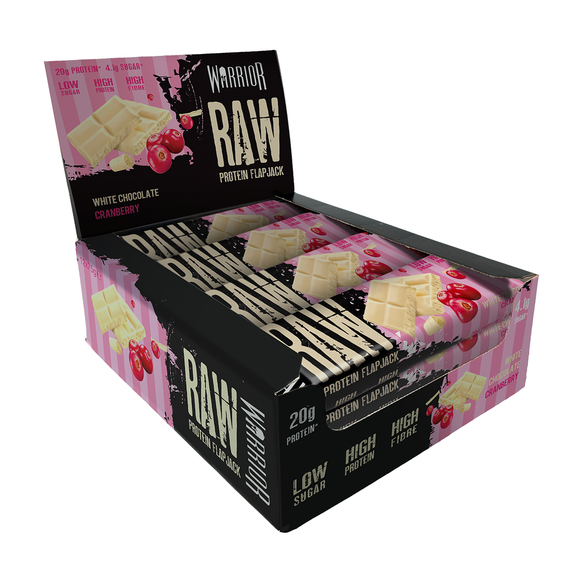 Warrior Raw Protein Flapjack - Product view 10