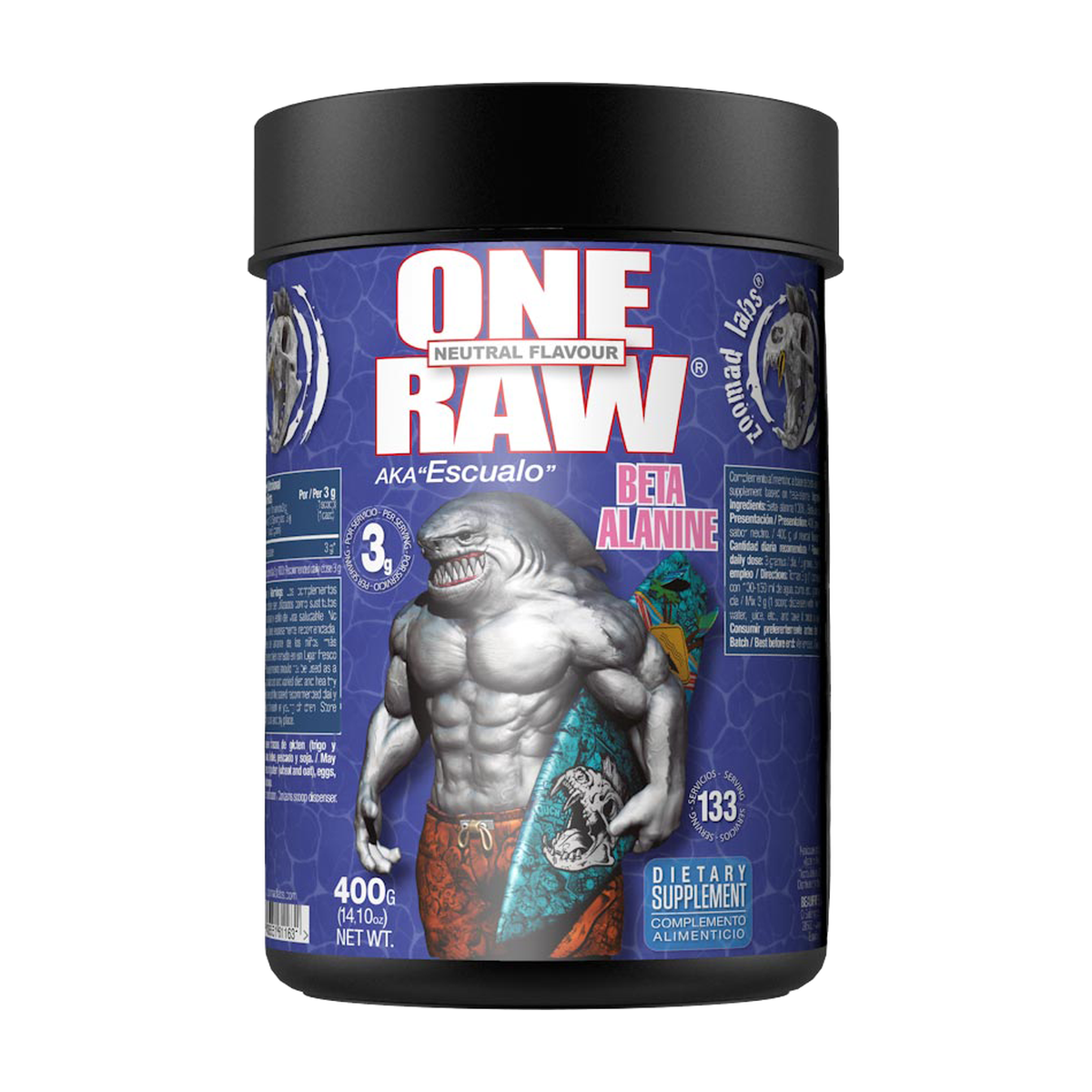 Zoomad One Raw Beta-Alanine - Product view 3
