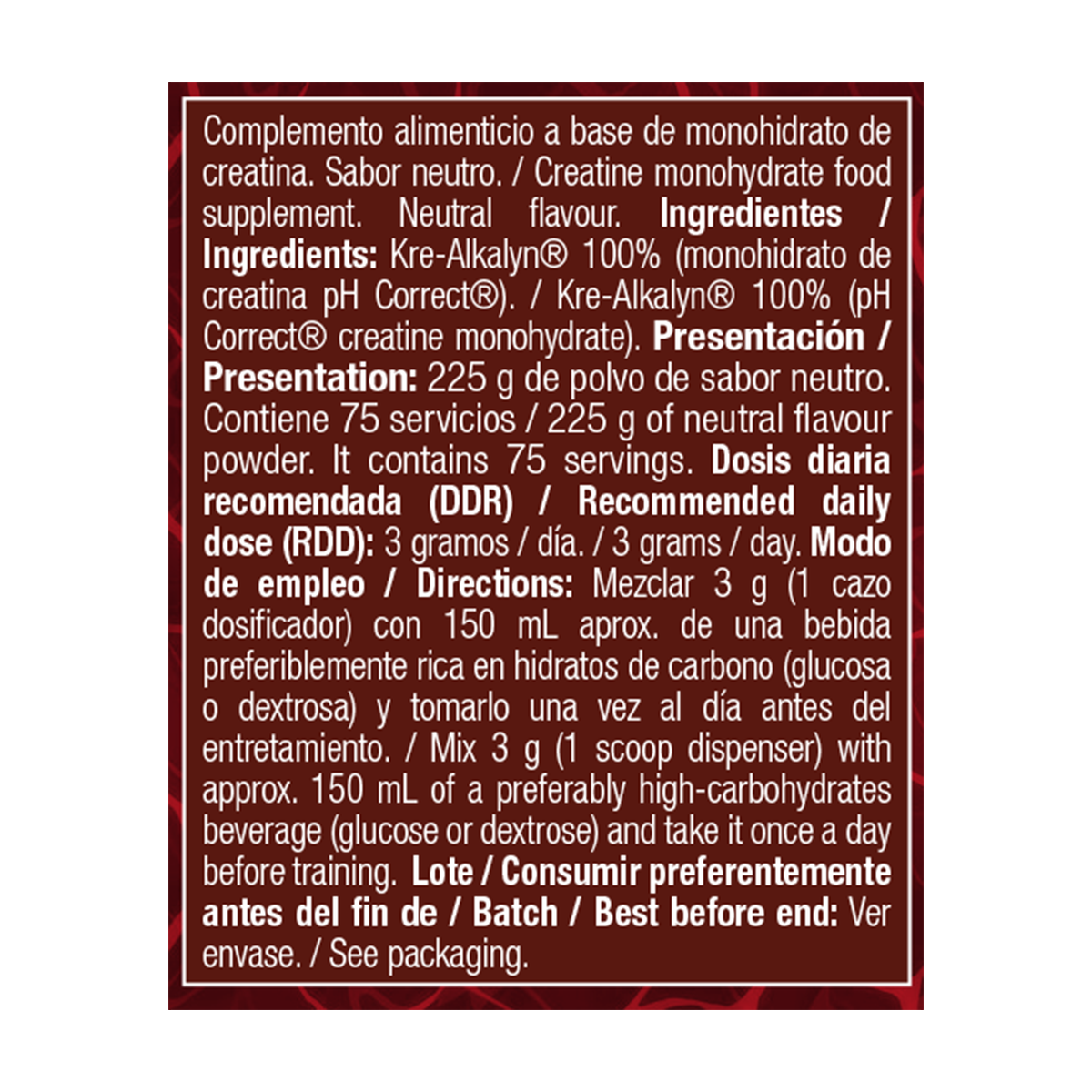 Zoomad One Raw Creatine Kre-alkalyn - Product view 3