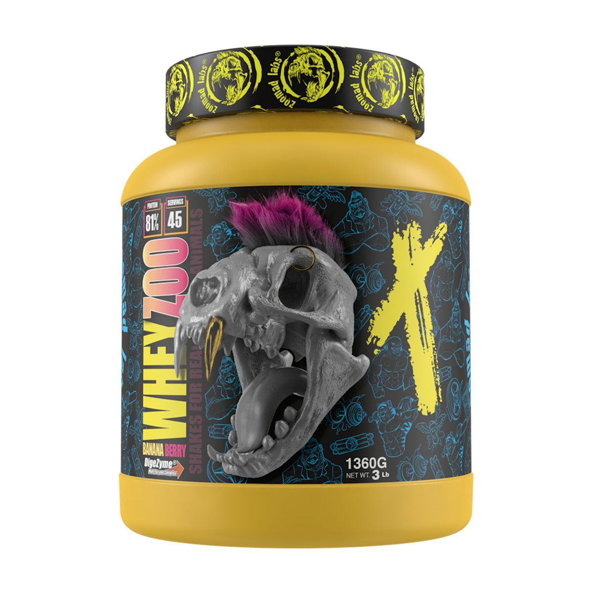 Zoomad WHEYZOO - 1360 g